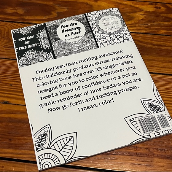 You Are Fucking Awesome Adult Coloring Book - Picture 6 of 8